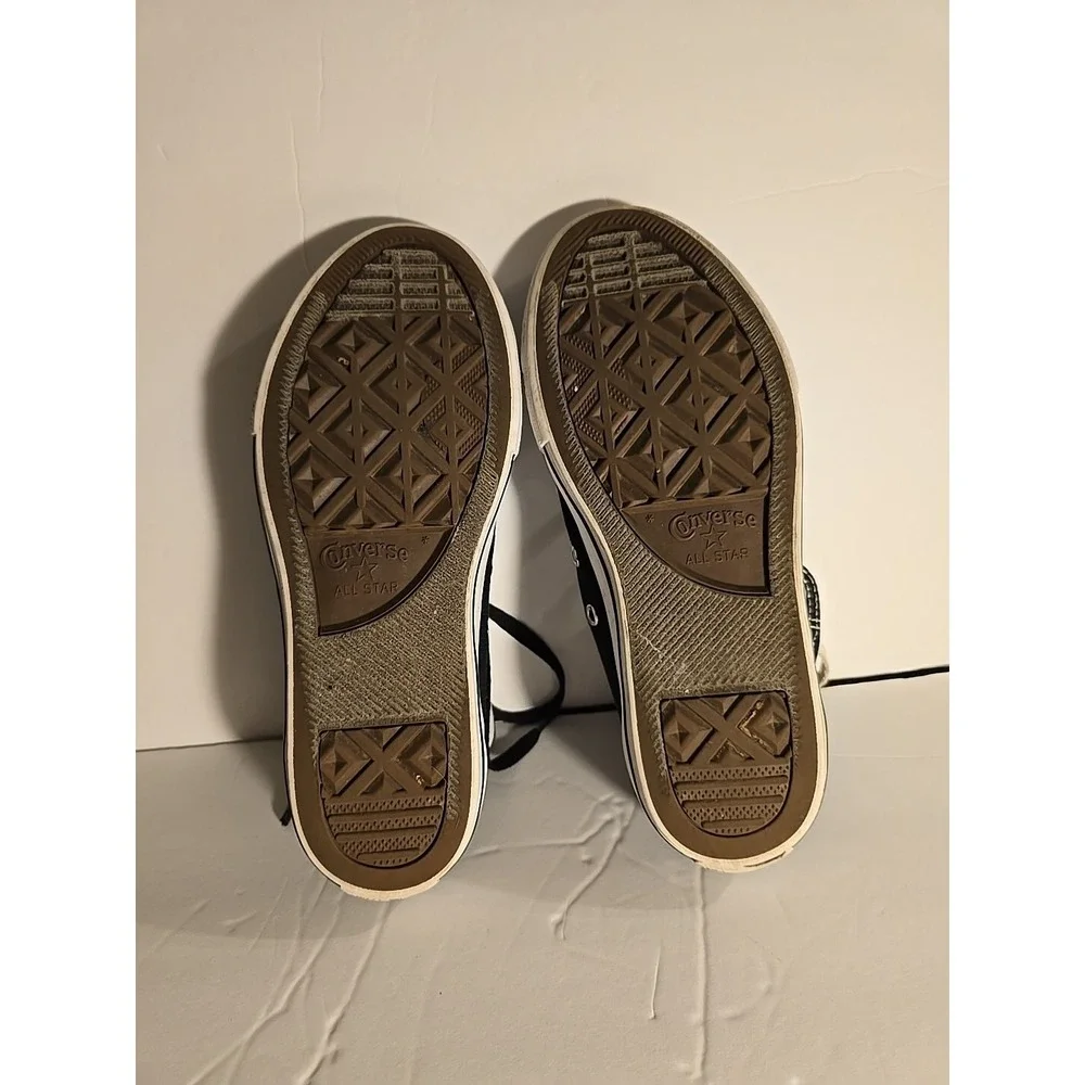 Converse Shoes Youth 3 Chuck Taylor All Star Sneakers Hi-Top Black Comfort 3J231